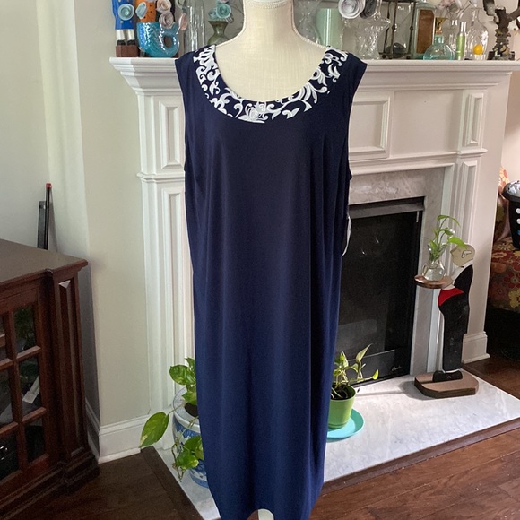 R&M Richards women’s two piece suit navy blue size 18 W - Picture 4 of 14